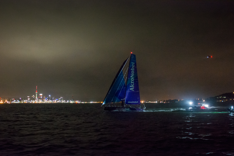 Illustration for article titled Volvo Ocean Race fans? Auckland arrival pics inside